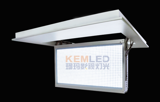 【KEMLED】正方形電動(dòng)翻轉(zhuǎn)LED會(huì)議室燈CM-LED1620圖