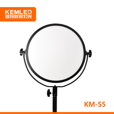 KEMA珂瑪 KM-S5超薄便攜式可調(diào)色溫LED平板燈，功率50W，外拍神器